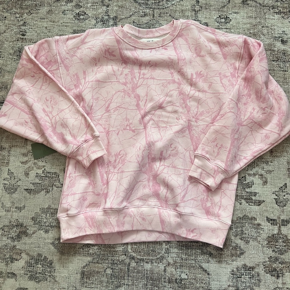 Dairy Boy Pink Camo Crewneck